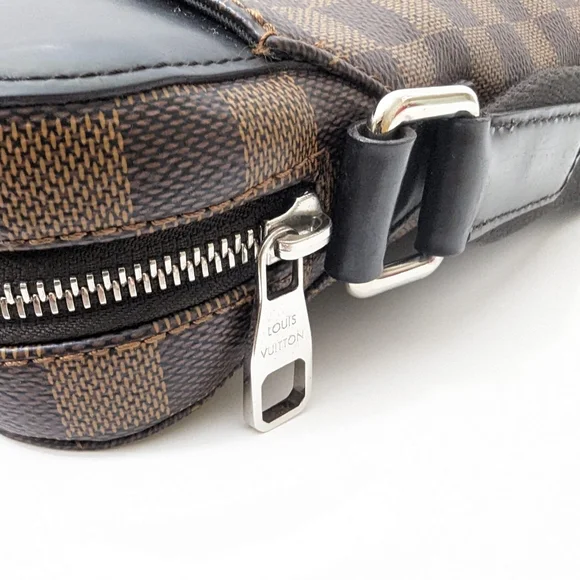 ✨️💎Authentic Louis Vuitton jake messenger pm Damier crossbody bag pochet - Picture 13 of 13